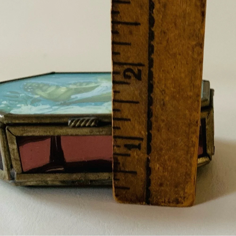 Metal jewelry box